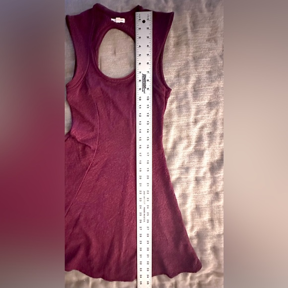 Urban Outfitters Sleeveless Maroon Dress Small STRETCHY - Picture 11 of 11